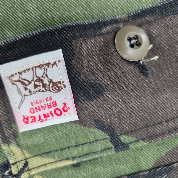 Vintage Pointer Brand Jacket Pants Mens Large Camouflage Military Workwear USA - Picture 13 of 16